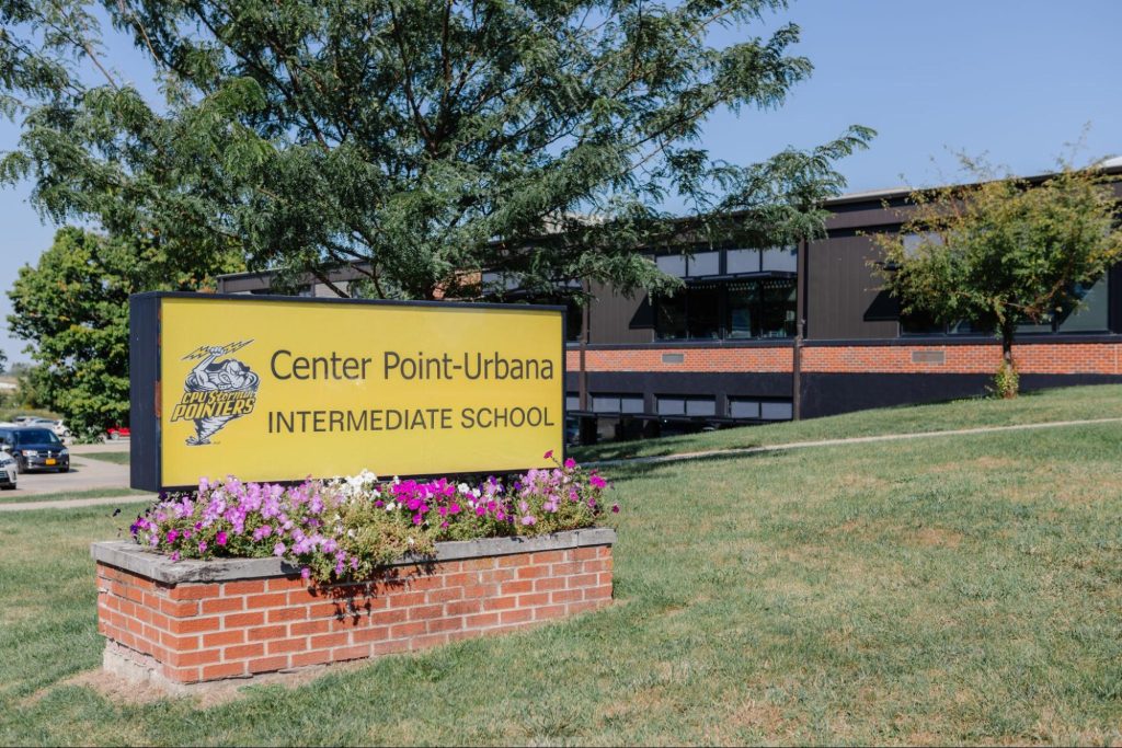 Center Point-Urbana Intermediate School sign
