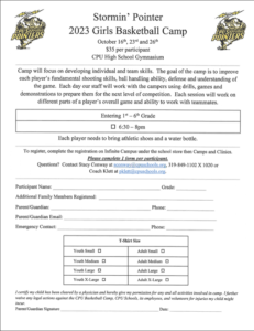 23 Girls Basketball Camp