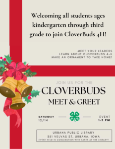 School CloverBuds Flyer