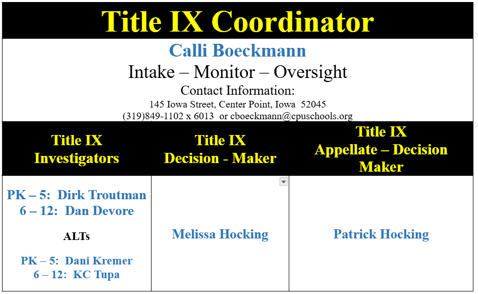 Title IX Update 9.10
