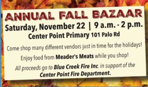 Fall Bazaar